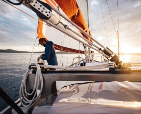 Sail Bainbridge sunset sail